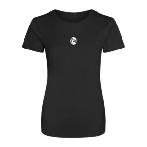 DM Elite Women's Cool Tee White Logo