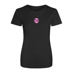 DM Elite Women's Cool Tee Pink Logo